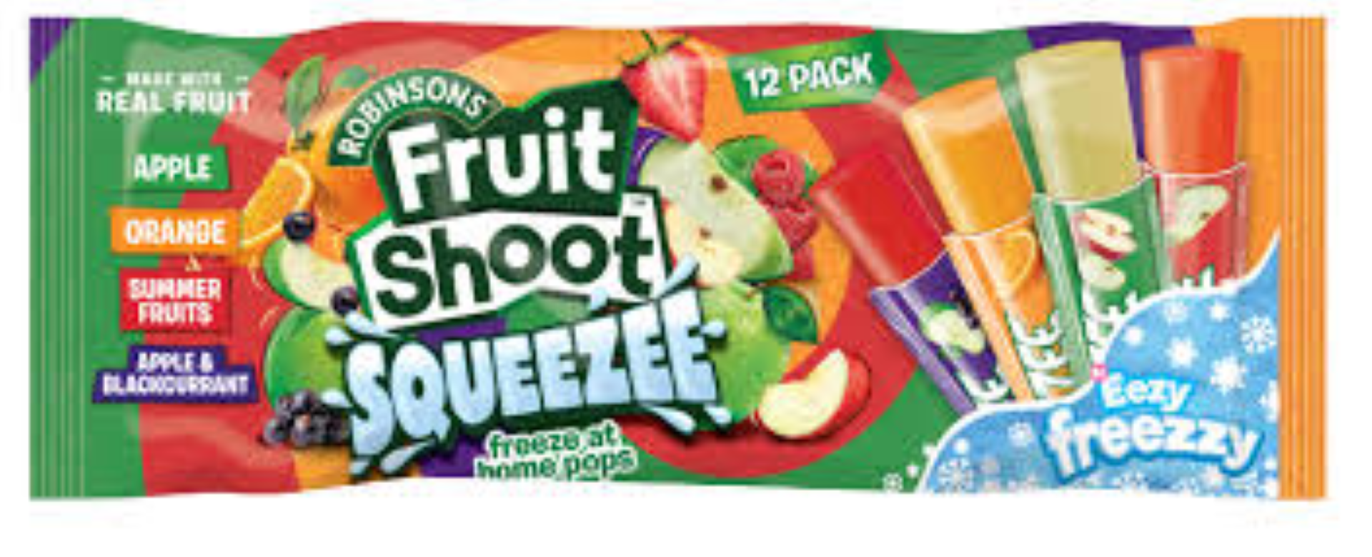 ROBINSONS FRUIT SHOOT SQUEEZE ICE POPS 540ML
